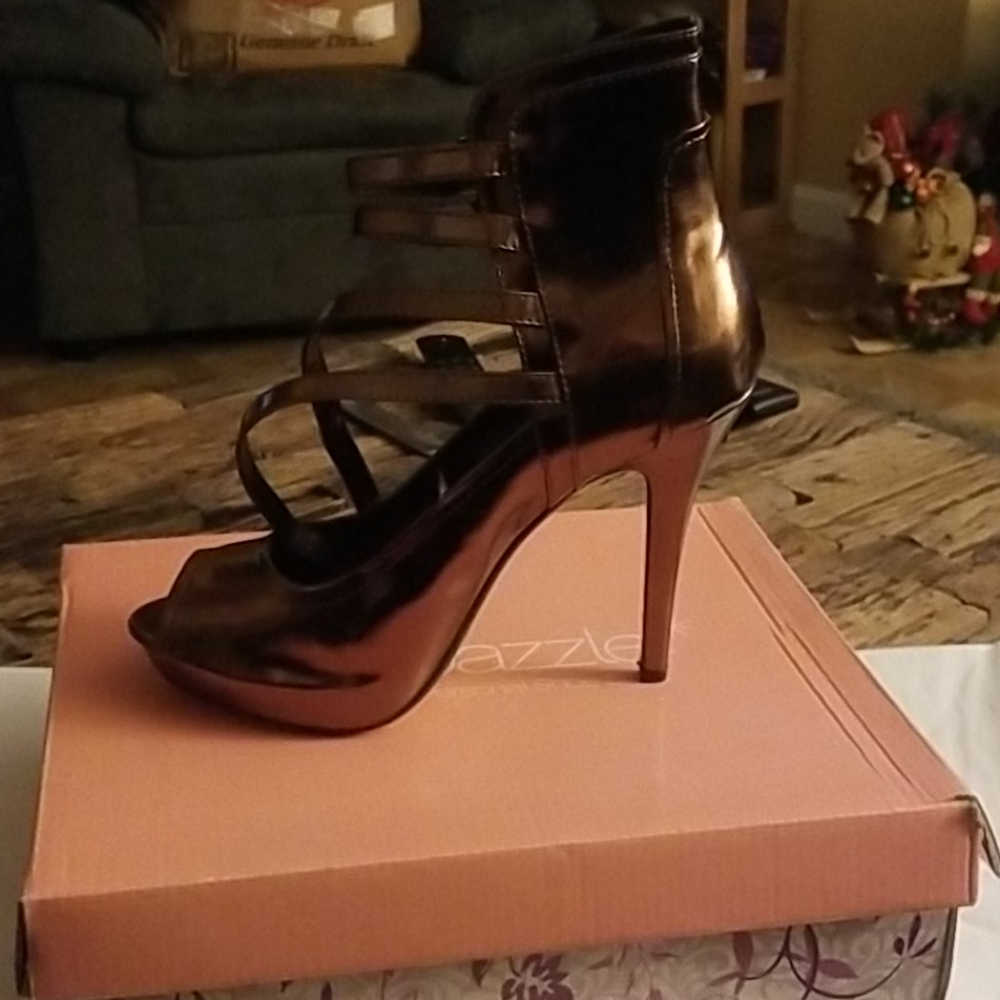 Open toe heels